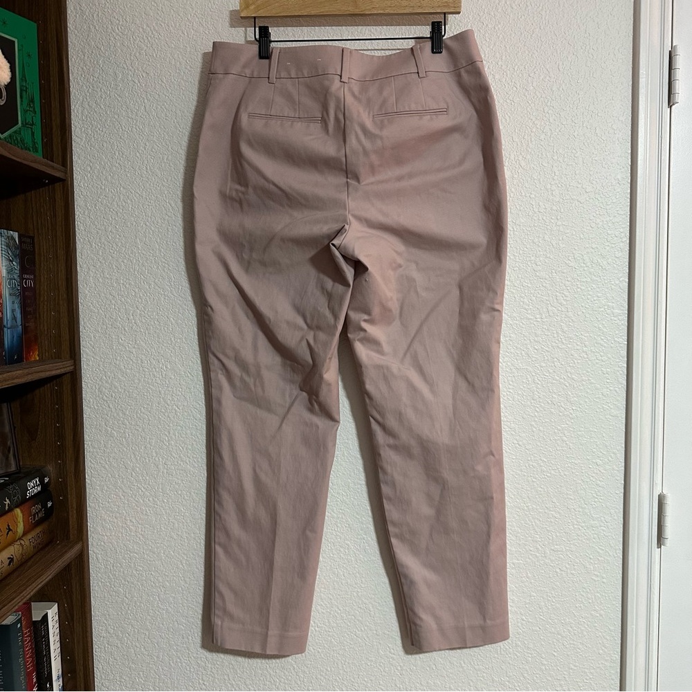 Ann Taylor Light Pink Chinos Size 12 Business Office Career - Picture 3 of 4